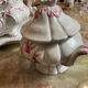 Porcelain and sugar slip tureen