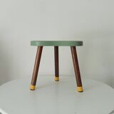 Vintage tripod bean stool from the 60s/70s