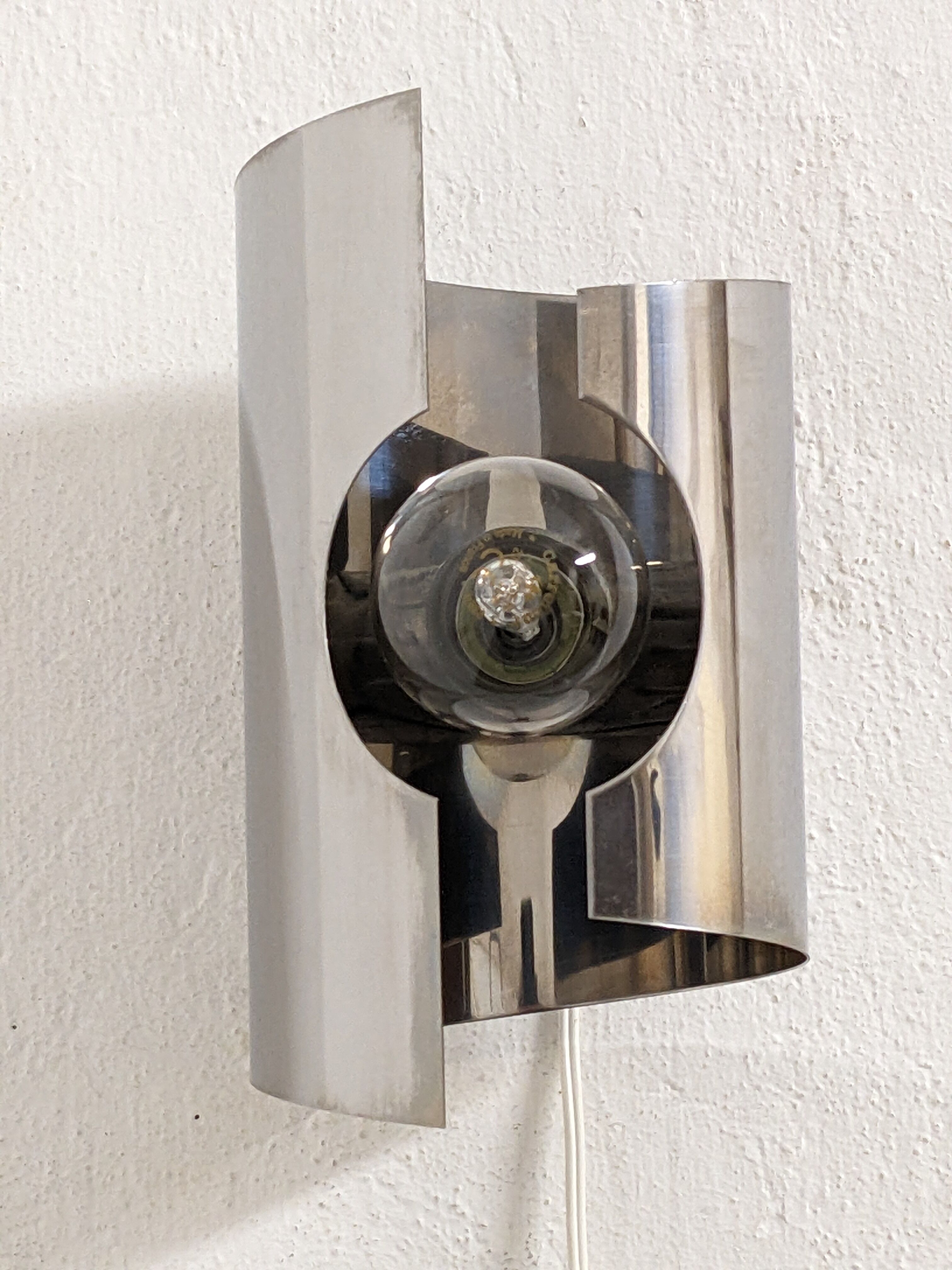 Space age wall lamp from the 60s/70s