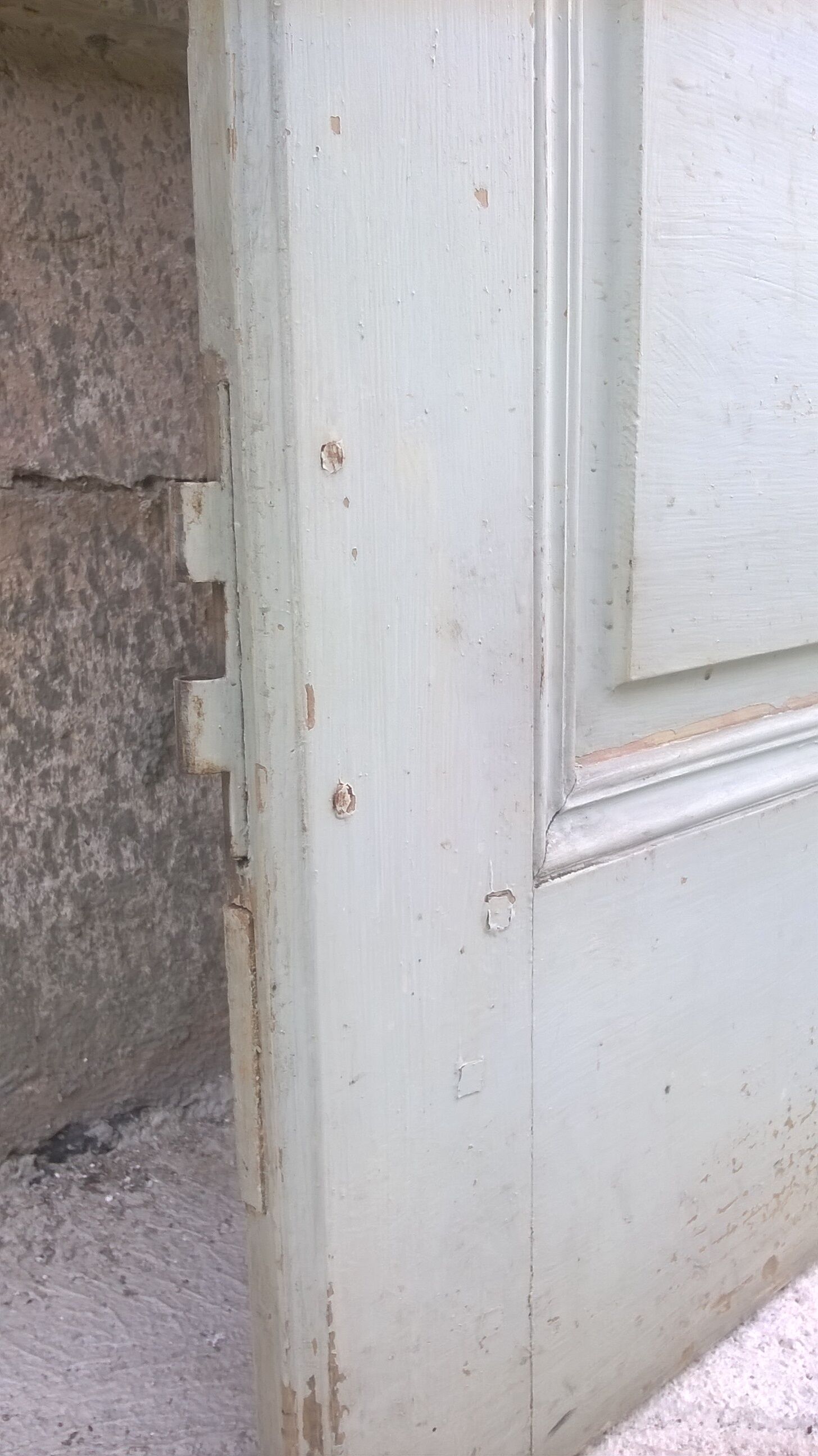 Old glass interior door mint