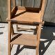 Chaise escabeau