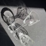 6 Baccarat wine glasses Molière service