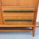 Vintage oak wardrobe from the 50s and 60s.