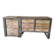 Opel Blitz Workbench Set | Vintage Military Table & Drawer Unit