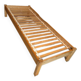 Lit daybed en pin vintage Design 70/80