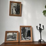 Set of three black and white photos 1950