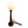 Table lamp Bell shade / Tulip granite glass