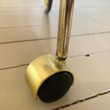 Golden dessert on wheels