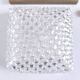 Golden globe ceiling light, bubble glass and brass