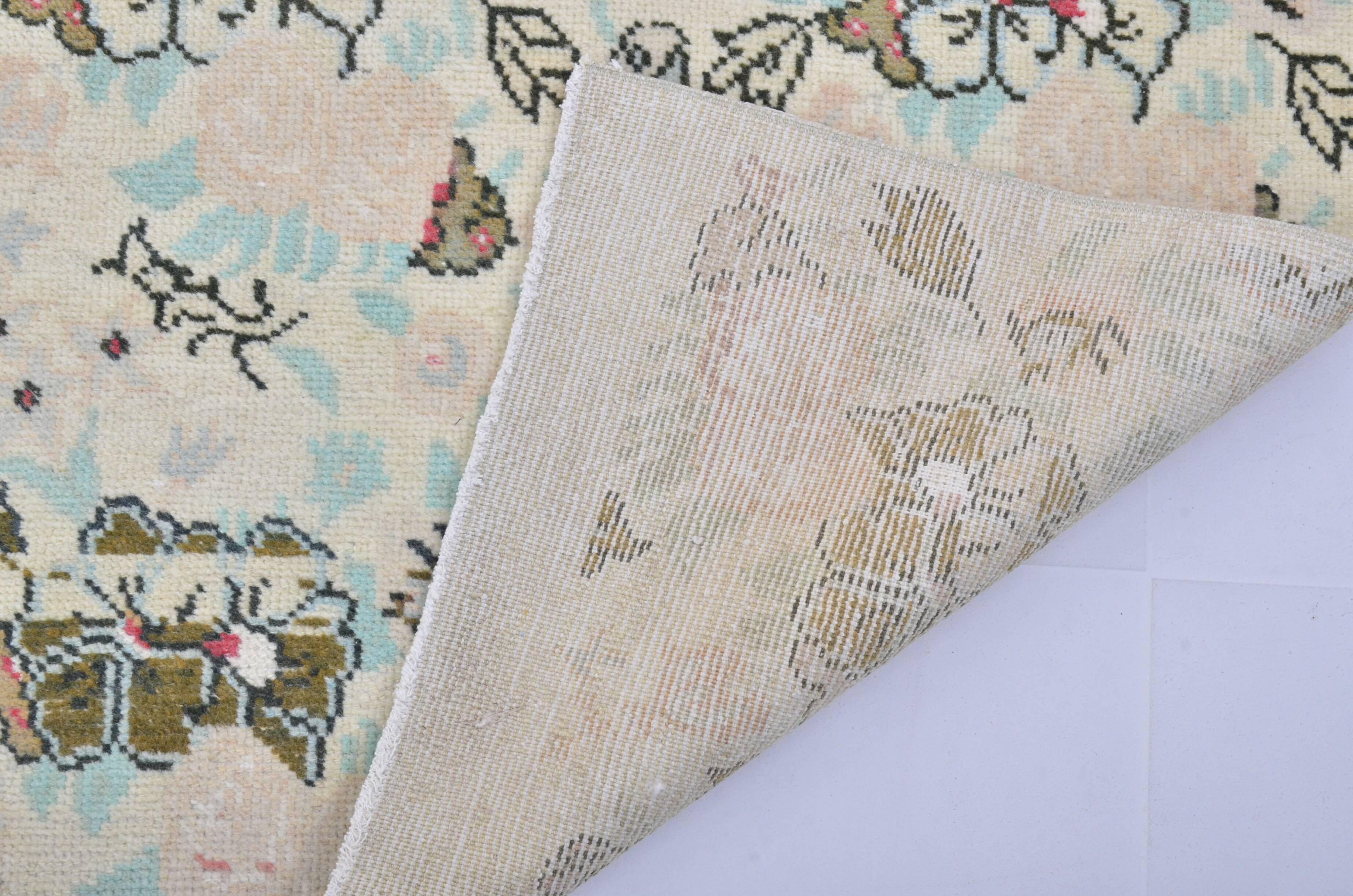 Beige Turkish Floral Carpet sku 3335