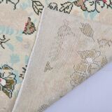Beige Turkish Floral Carpet sku 3335
