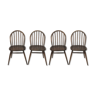 Series of 4 chairs Ercol windsor