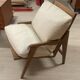 Fauteuil scandinave vintage en teck