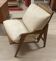 Vintage Scandinavian armchair in teak