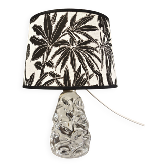 Crystal table lamp signed Baccarat, France 1950