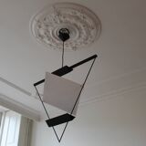 Geometric suspension pendant by Mario Botta for Artemide