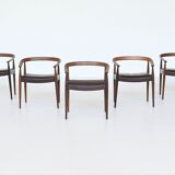 Nanna Ditzel model 113 armchairs Poul Kold Savvaerk Denmark 1955