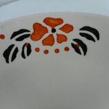 Set of 6 hollow earthenware plates