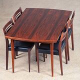 Table extensible scandinave Palissandre – 1960
