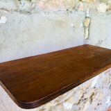 Vintage bent wood wall shelf circa 60