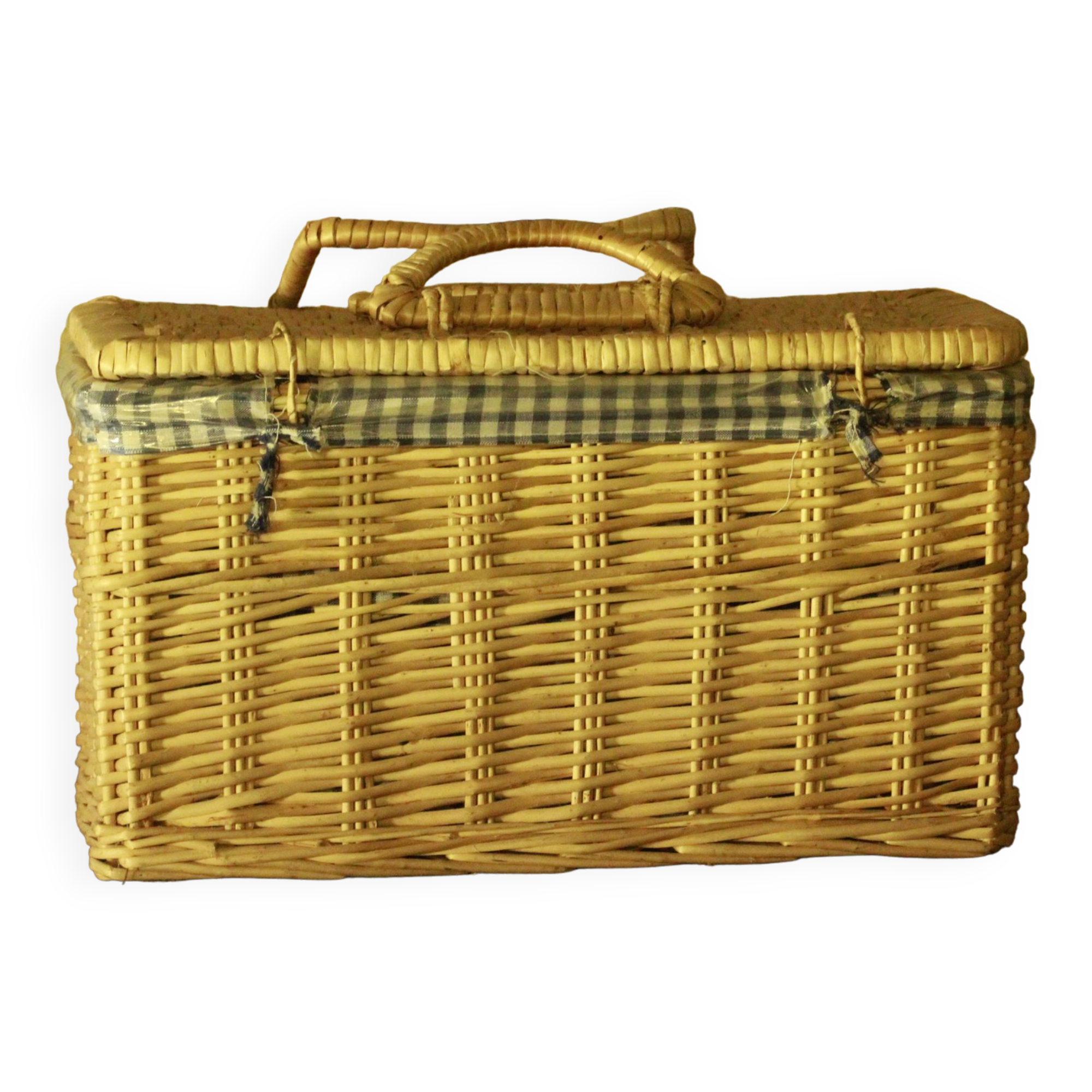 Old picnic basket