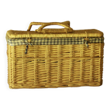 Old picnic basket
