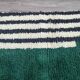 Magnifique tapis berbère vert décoré 200/300cm
