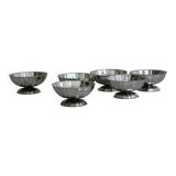 6 metal cups