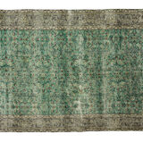 Anatolian handmade vintage rug 290 cm x 190 cm