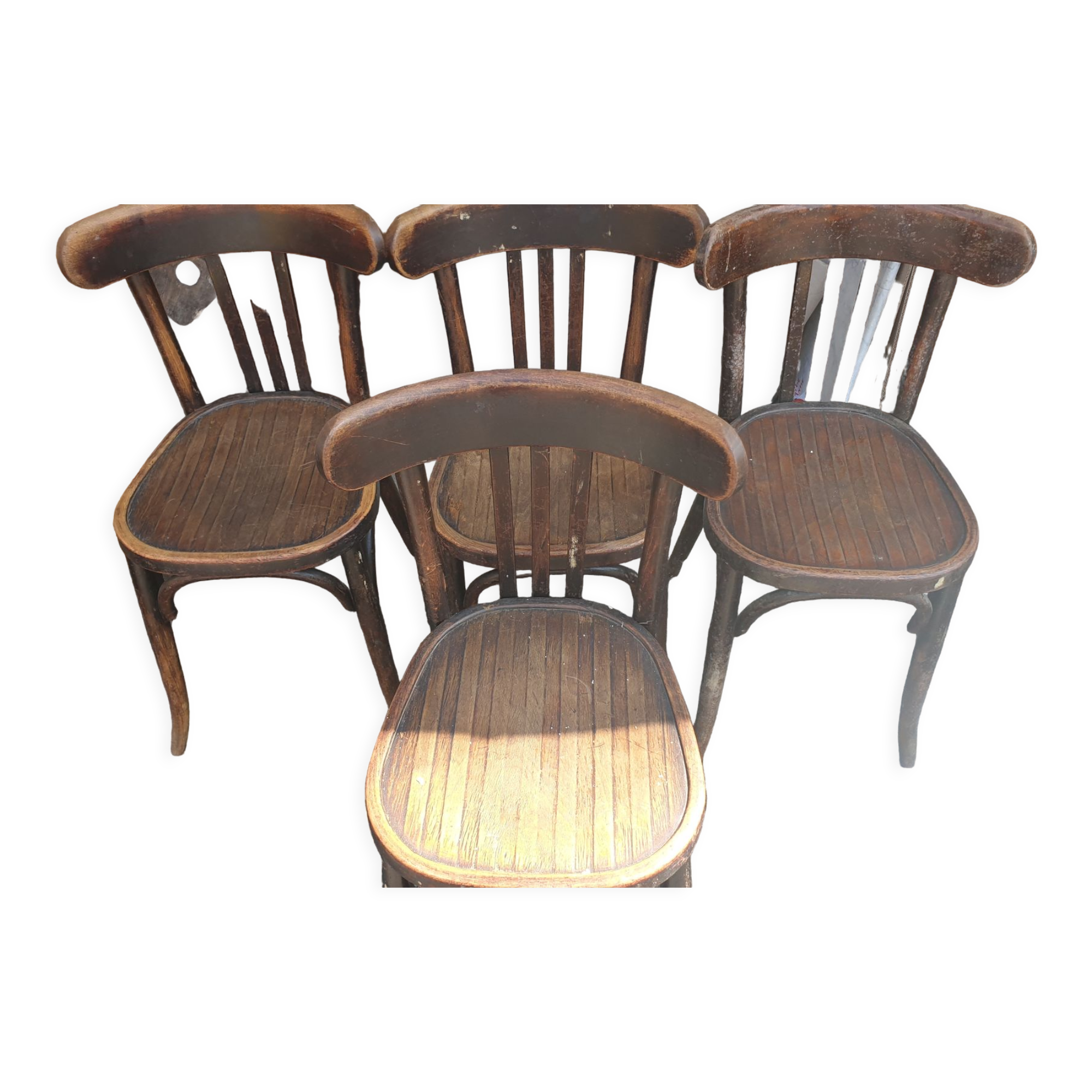 4 bistro chairs 40/50