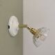 Vintage glass cut lampshade - tableware collection -