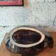 Large solar-shaped ceramic bowl, France, 1950s-1960s.