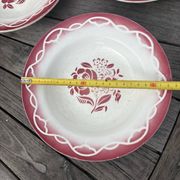 Assiettes creuses Digoin Sarreguemines
