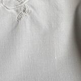 Old sheet with monogram