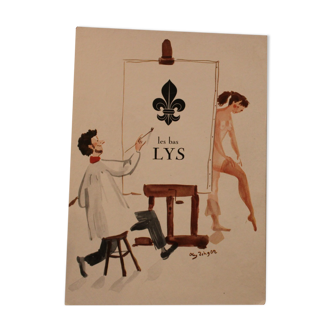 Advertising box Les Bas Lys