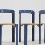 Vintage Bruno Rey dining chairs model 3300 set of 6