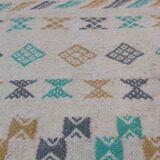 Berber wool carpet 148x197cm