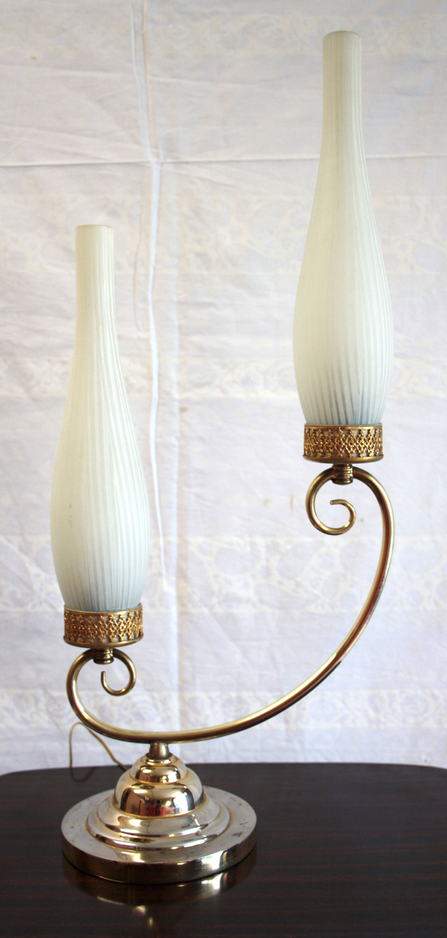 Table lamp 2 burners  circa 50