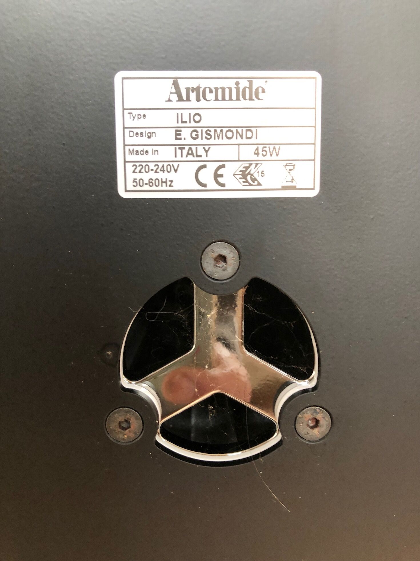 Lamp ilio d'Ernesto Gismondi from Artemide