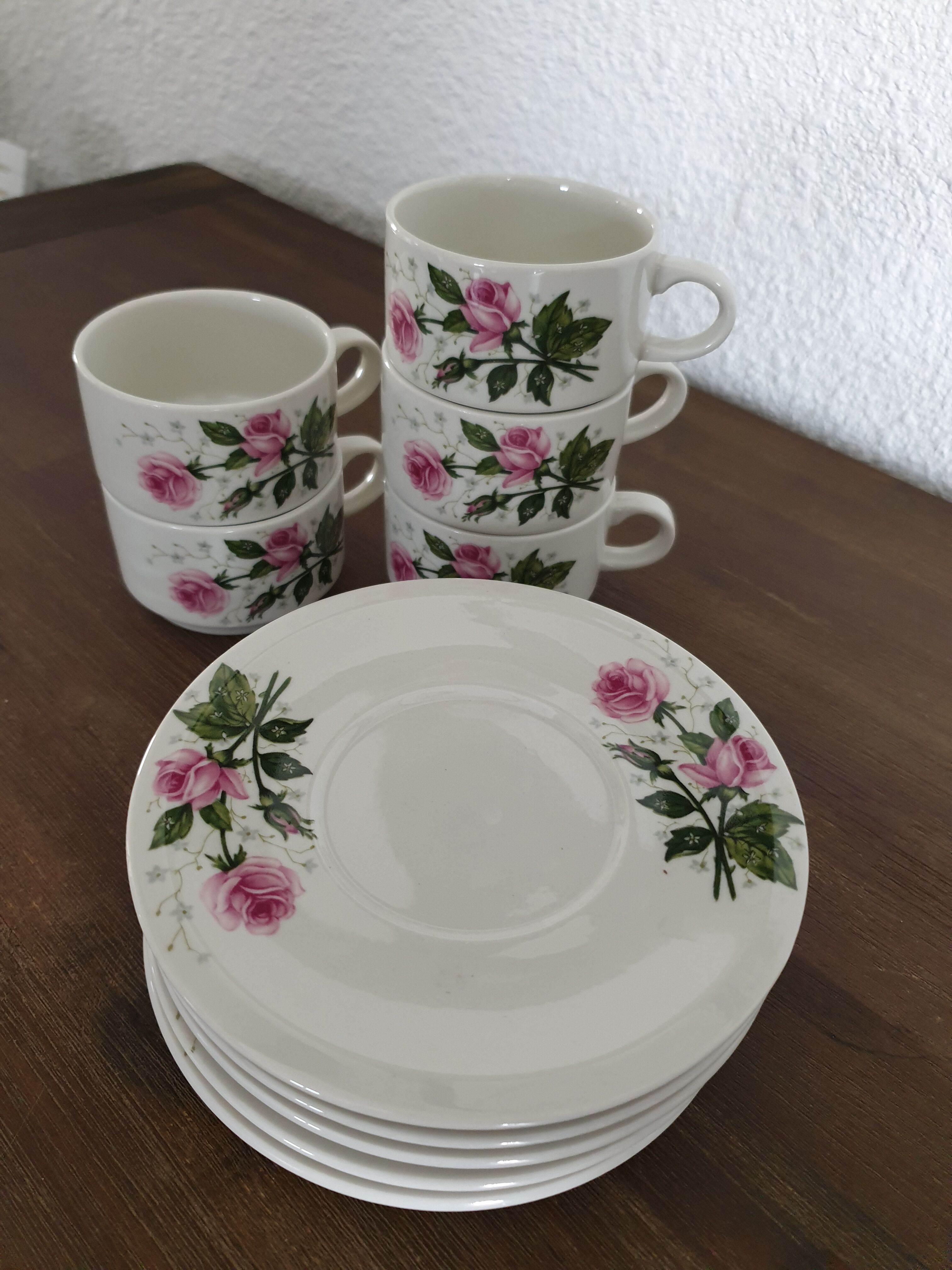 Flower coffee service