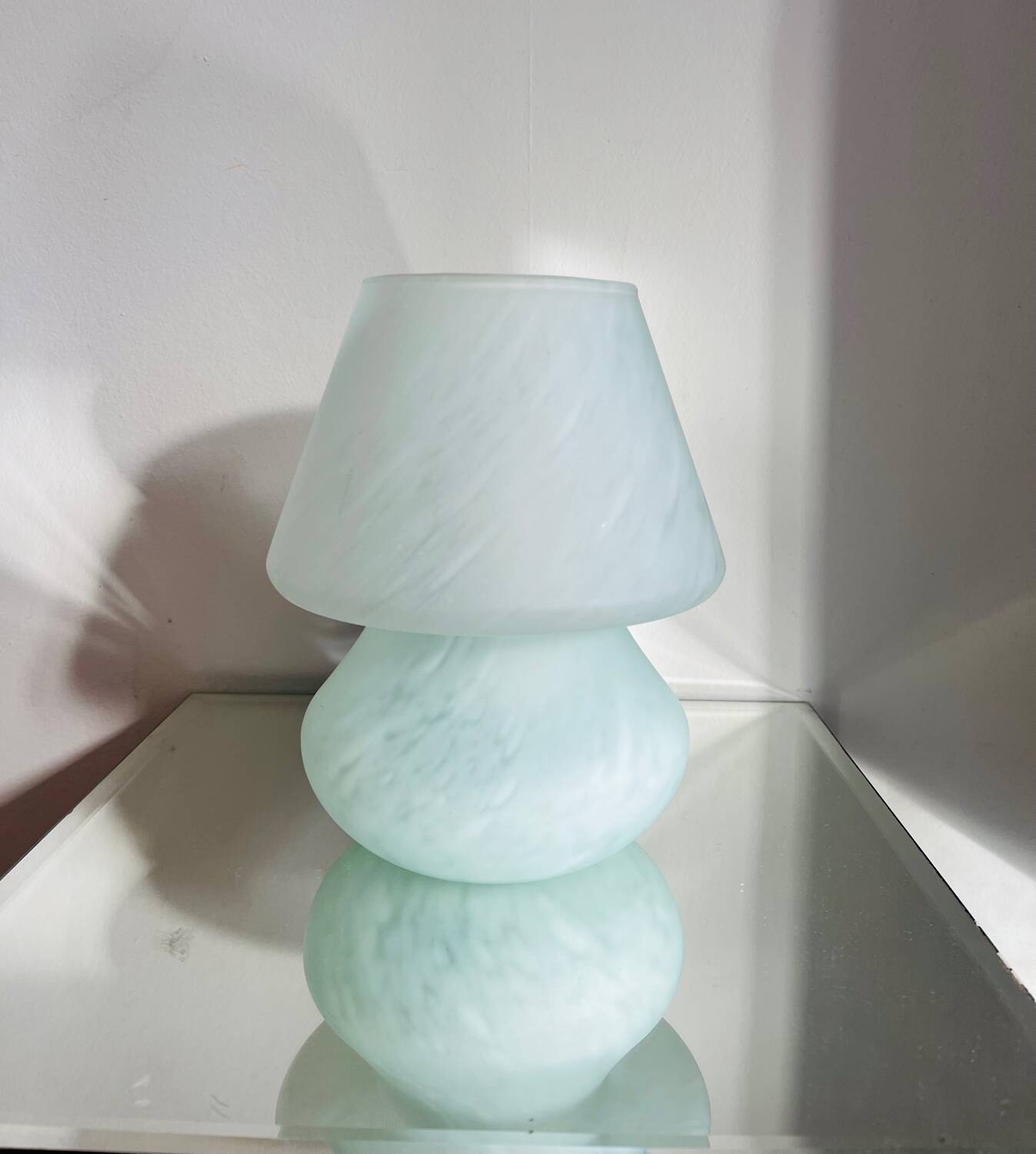 Vintage mushroom lamp