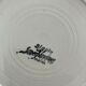 Set of 8 plates ivory Digoin Sarreguemines