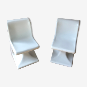 2 children's chairs by Patrick Gingembre for Selap