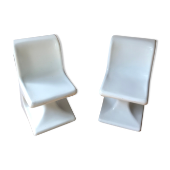 2 children's chairs by Patrick Gingembre for Selap