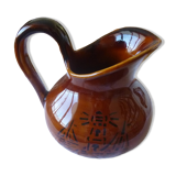 Saint Clément milk jug or small pitcher with marine decor