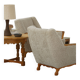 Modern Danish, a pair of easy chairs in oak and lamb's wool, Henning Kjærnulf, 1960s.