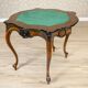Walnut Wood & Veneer Card Table, Late 19th Century