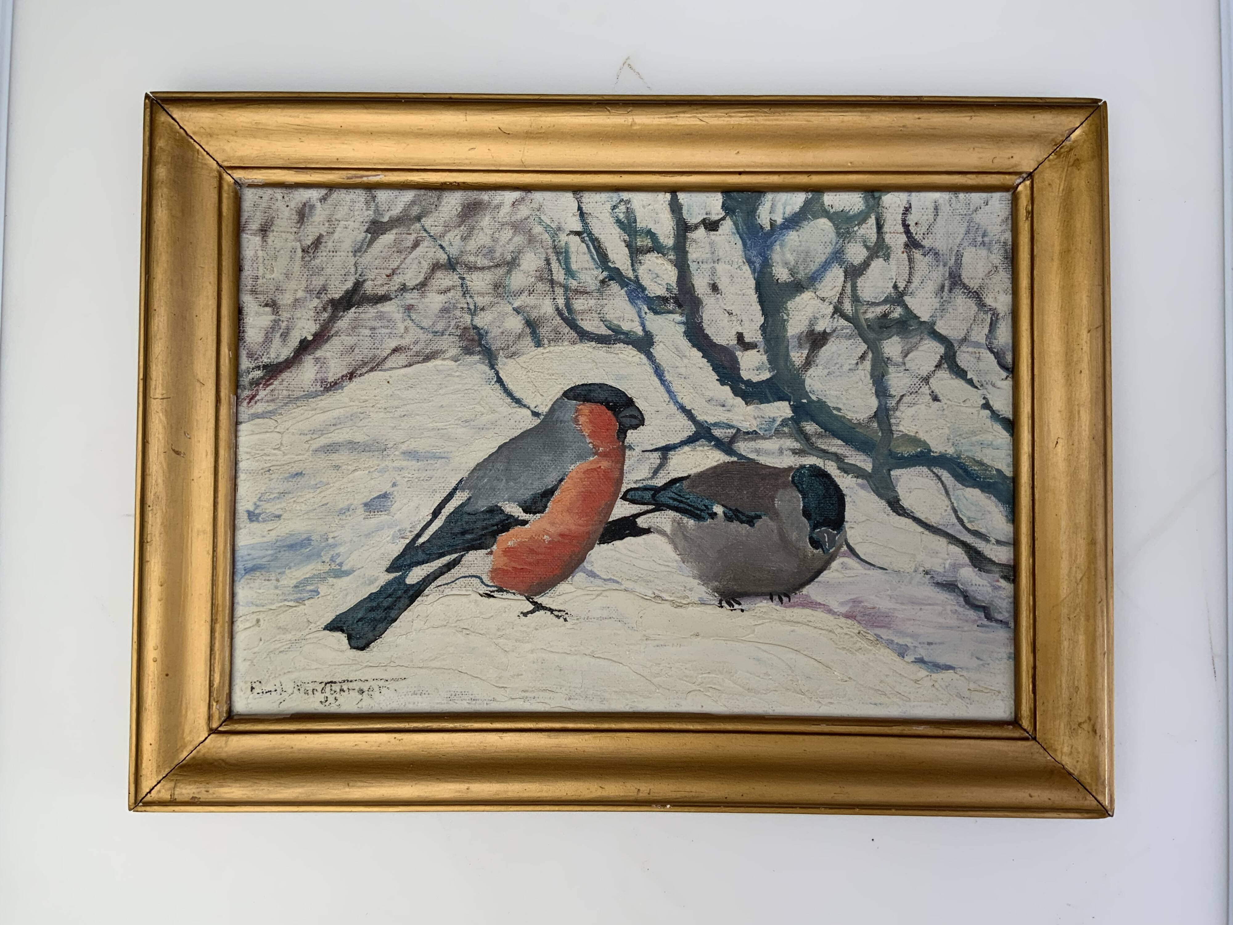Landscape oil painting 1922s
