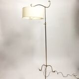 Classic golden lamppost