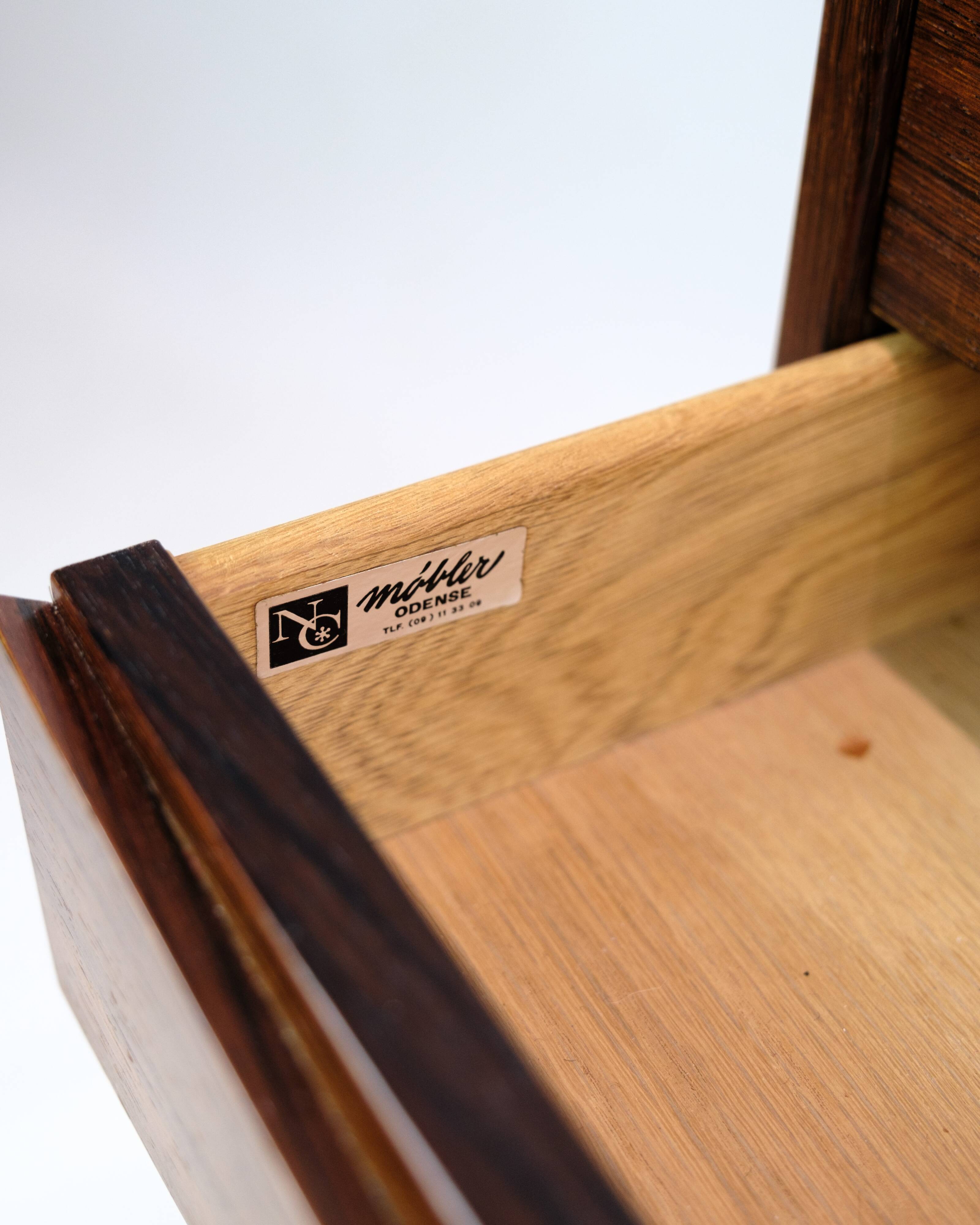 Small Chest Of Drawers Made In Rosewood By Arne Vodder From 1960s